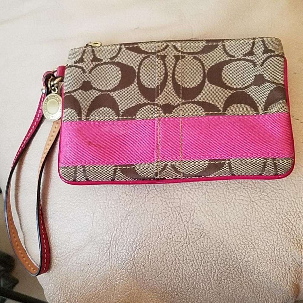 Coach wristlet